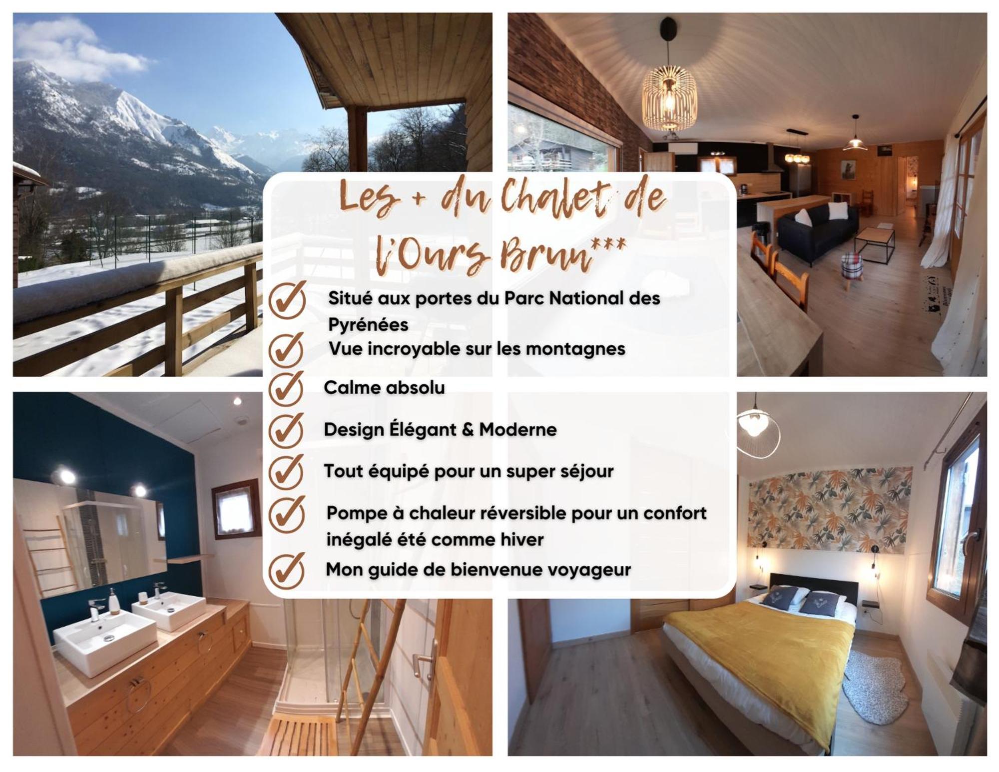 Chalet De L'Ours Brun, Gite 3 Etoiles Gere-Belesten Ngoại thất bức ảnh