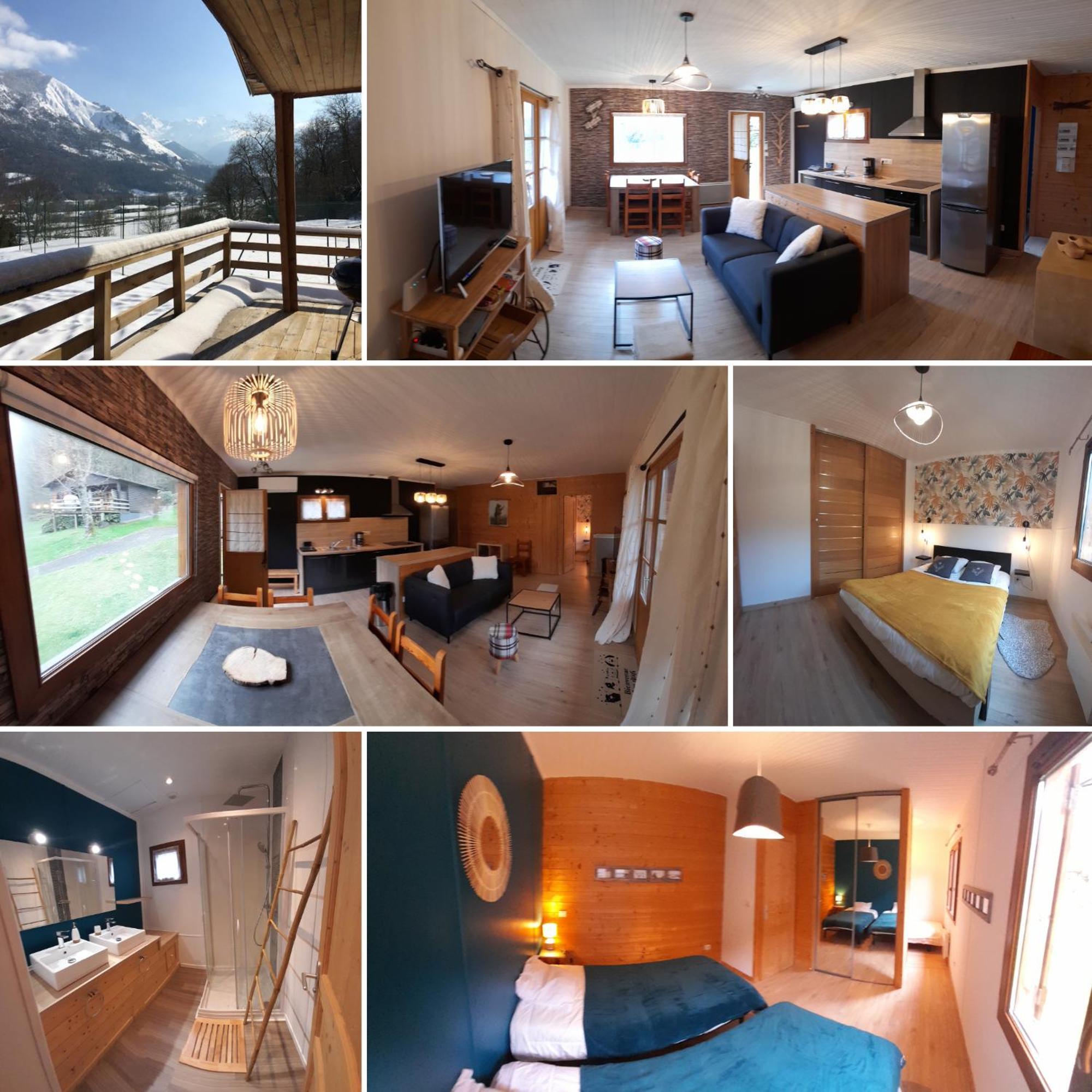 Chalet De L'Ours Brun, Gite 3 Etoiles Gere-Belesten Ngoại thất bức ảnh